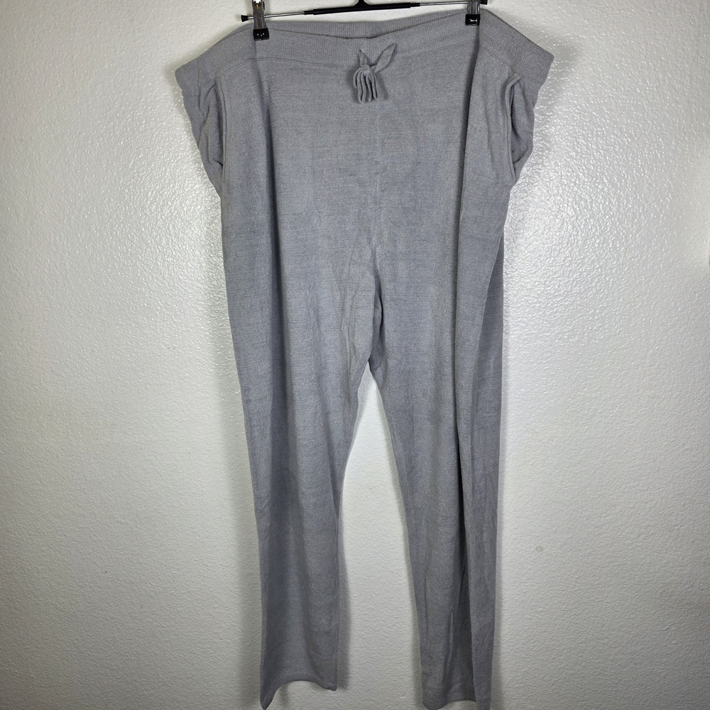Barefoot Dreams CozyChic Ultra Lite Everyday Pants Women's Size 3XT Frost